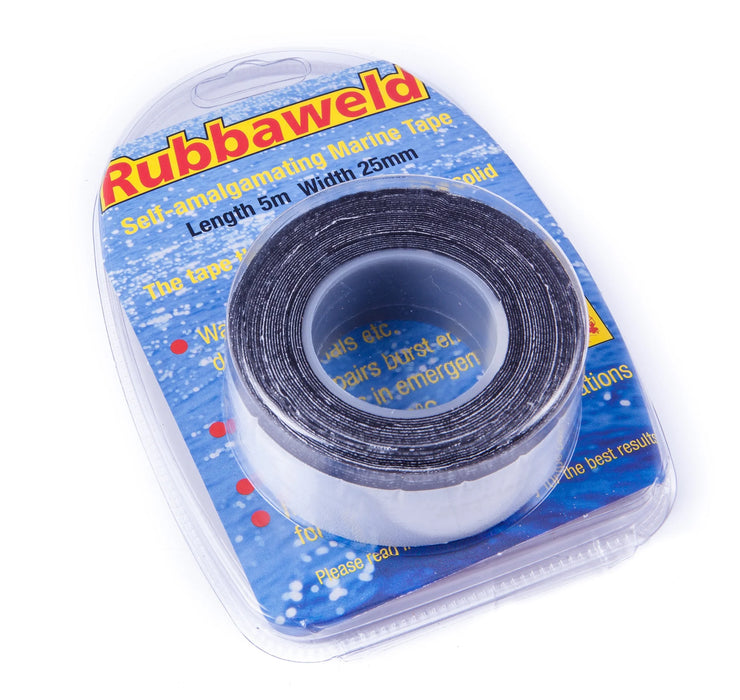 Rubbaweld Self Amalgamating Marine Tape 25mm x 10 metre (Black)