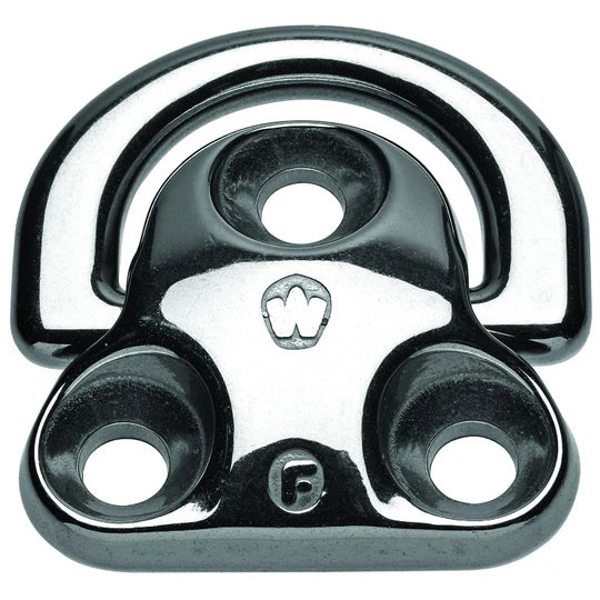 Wichard Forged Stainless Steel Single Folding Pad Eye 8mm