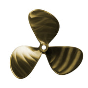 Bronze propeller for yachts and motorboats