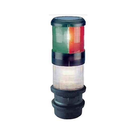 Aqua Signal Series 40-12V WHITE AR / TRI Colour Navigation Light