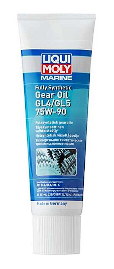 Liqui Moly Marine Fully Synthetic Gear Oil GL4/GL5 75W-90
