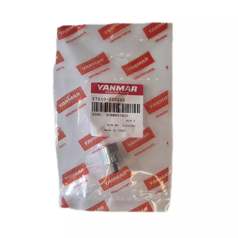Yanmar 1GM10  2GM20 & 3GM30 Engine Anode