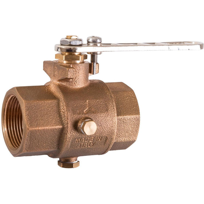 Maestrini Bronze Ball Valve (1" BSP Female) Lloyds Approved