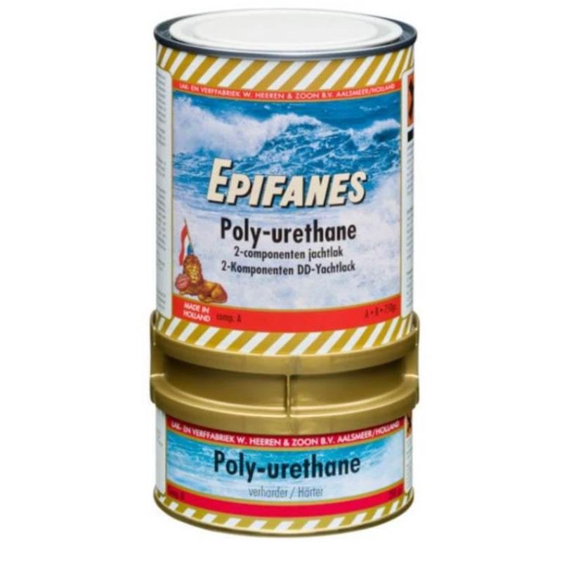 Epifanes Polyurethane Yacht Paint 2 Part Gloss Topcoat - CLEAR