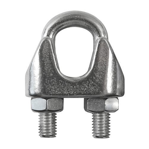 Wire Rope Grip in 316 Grade Stainless Steel Bulldog