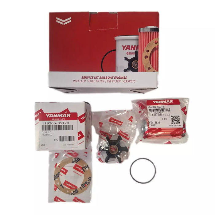 Service Kit for Yanmar 2GM20F, 3GM30F, 2GMF, 3GMF Service Kit (Before year 1997 model SK-MARINE-003-G)