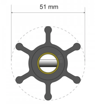Impeller kit PN 06-01-006