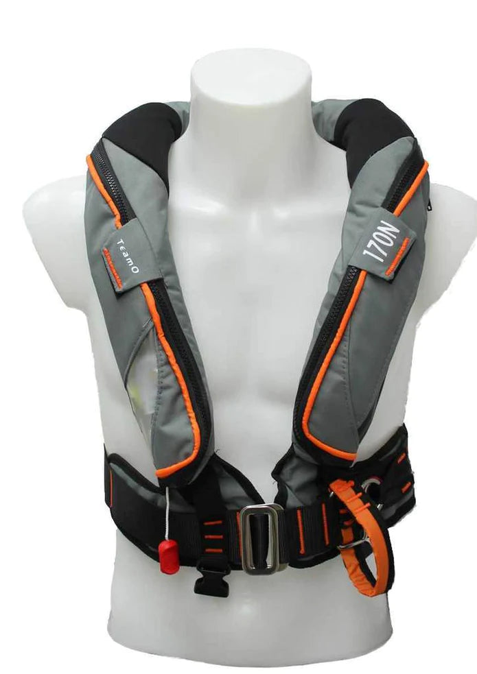 TEAM0 COASTAL 170N BACKTOW  AUTOMATIC LIFEJACKET