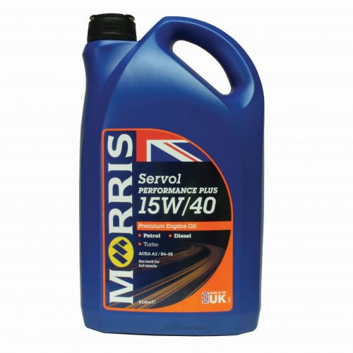 Morris Servol 15W-40 Multigrade Engine Oil 5L