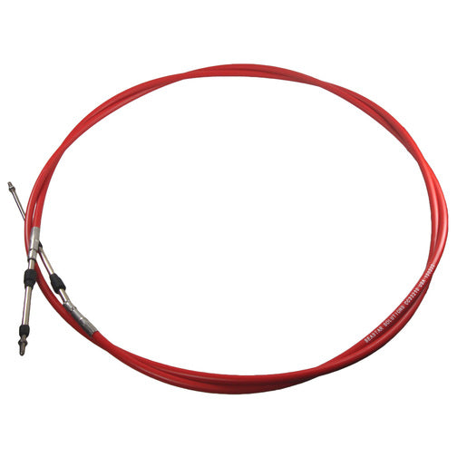 Seastar Teleflex 33c Red/Black Jacket Control Cables