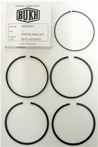 Bukh Piston Ring Set for DV10 & DV20