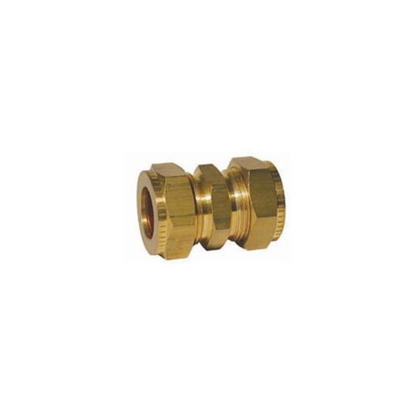 Compression Fitting Straight Coupling 1/4" to 3/8"