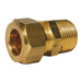 Compression Fitting 5/16" to 1/8" B.S.P.