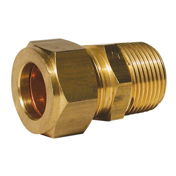 Compression Fitting 5/16" (NYLON TUBE ONLY) to 1/8" B.S.P.