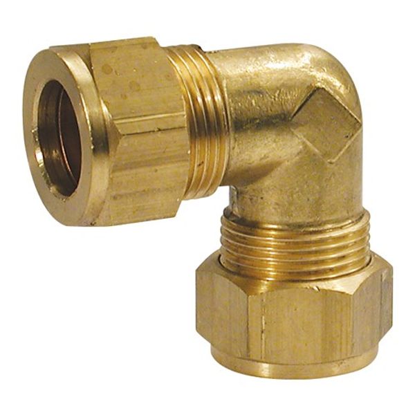 Compression Fitting Elbow 3/8" to 3/8"