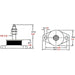R&D Compression Flexible Engine Mount (320-500LBS / 5/8" Stud) 800-005