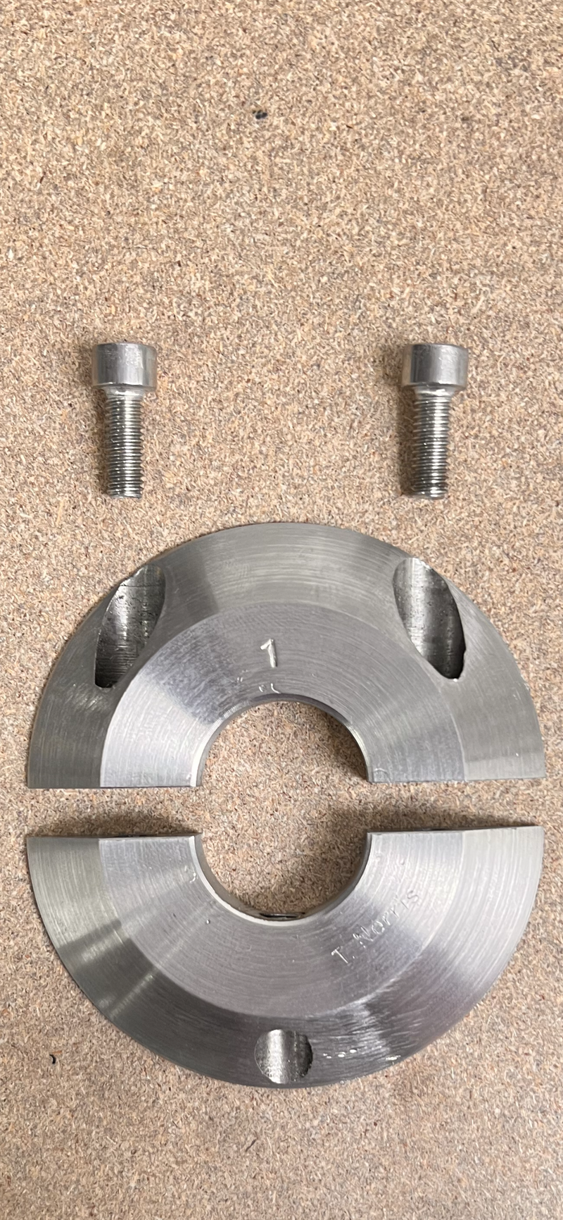 Shaft Knife - Split Clamp-on Rope Cutter