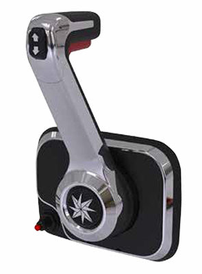 Seastar Xtreme Side Mount Control. CHROME